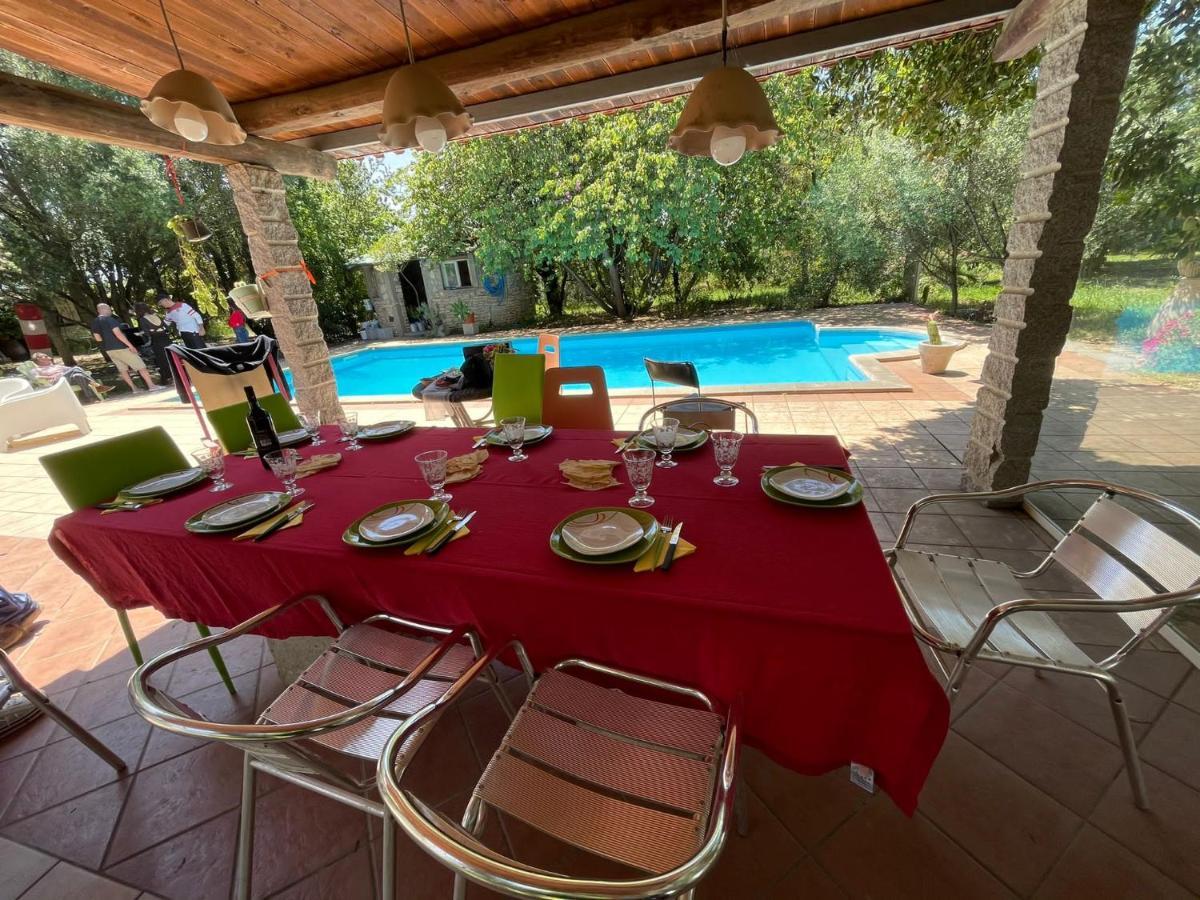 Big Relax Apartment With Swimming Pool And A Peaceful Garden In A Private Villa Sestu Luaran gambar